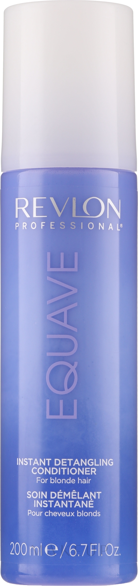 Anti-Gelbstich Haarspülung mit Keratin - Revlon Professional Equave 2 Phase Blonde Detangling Conditioner — Bild 200 ml