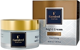 Düfte, Parfümerie und Kosmetik Nährende Nachtcreme für das Gesicht - Famirel Collagen Night Cream