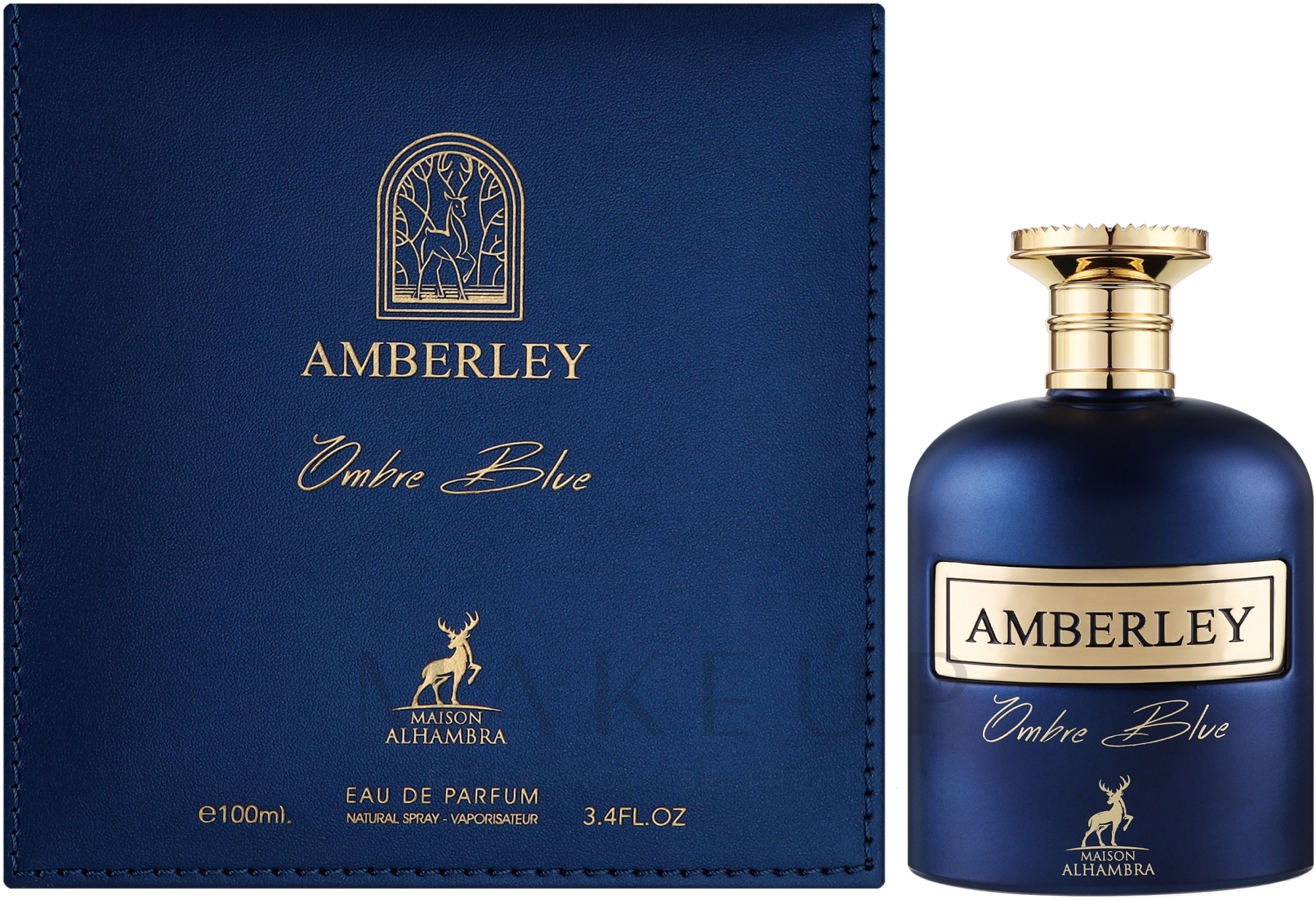 Alhambra Amberley Ombre Blue - Eau de Parfum — Bild 100 ml