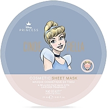 Düfte, Parfümerie und Kosmetik Entspannende Tuchmaske für das Gesicht - Mad Beauty Pure Princess Relaxing Sheet Mask Cinderella