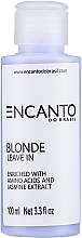 Düfte, Parfümerie und Kosmetik Produkt für blondes Haar - Encanto Do Brasil Blonde Leave In