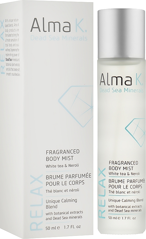 Parfümierter Körpernebel - Alma K Fragranced Body Mist White Tea & Neroli — Bild N11