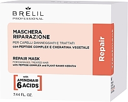 Regenerierende Haarmaske - Brelil Repair Treatment Repair Mask  — Bild N2