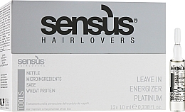 Düfte, Parfümerie und Kosmetik Ampullen gegen Haarausfall - Sensus Tools Leave-In Energizer Platinum