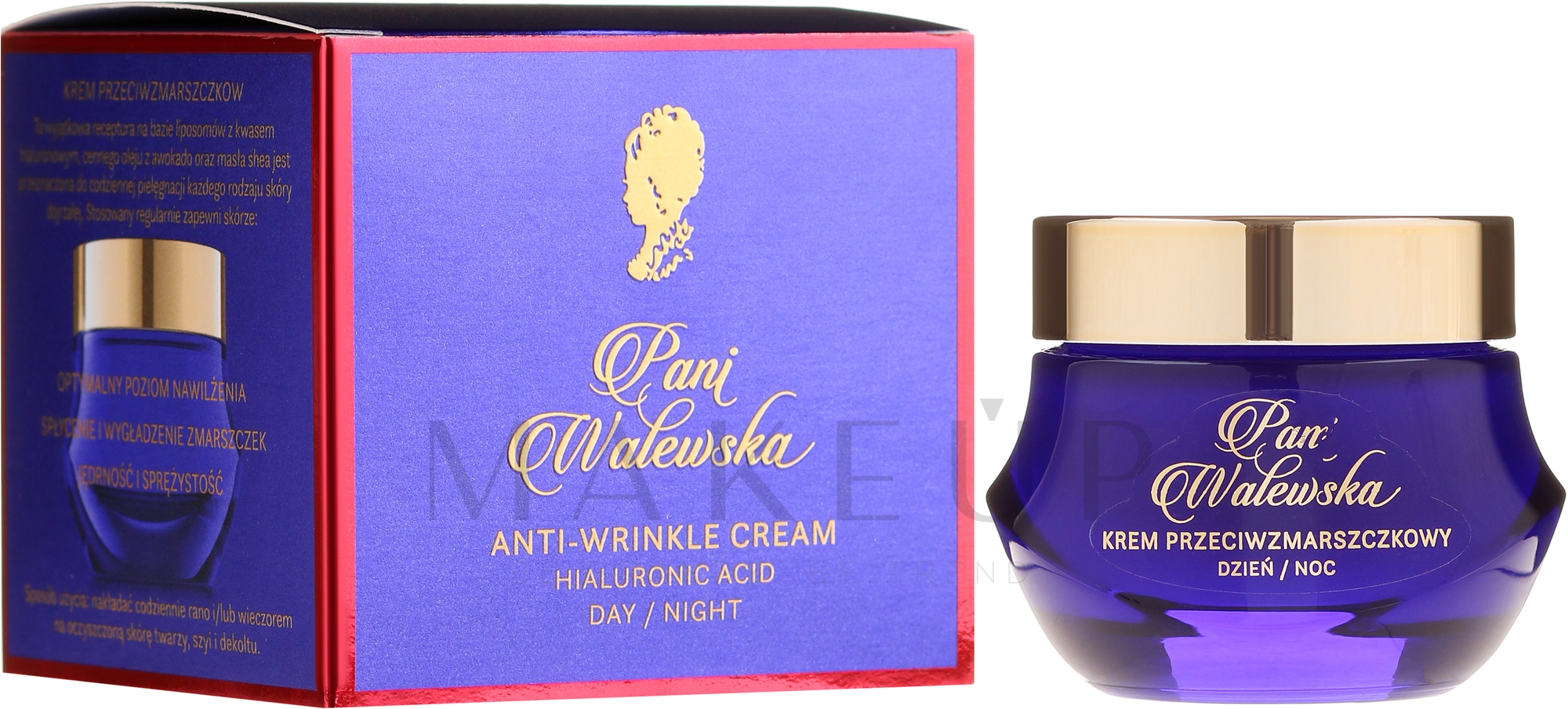 Tages- und Nachtcreme gegen Falten - Miraculum Pani Walewska Classic Anti-Wrinkle Day And Night Cream — Bild 50 ml
