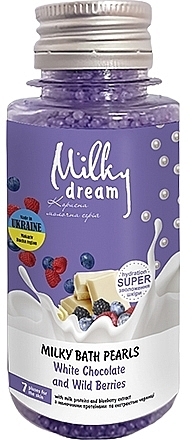 Badeperlen Weiße Schokolade und Waldbeeren - Milky Dream — Bild N1