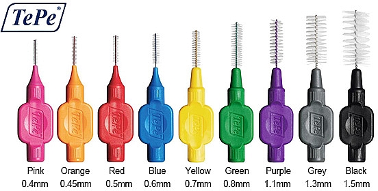 Interdentalbürsten-Set - TePe Interdental Brushes Original Mix — Bild N3