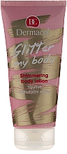 Düfte, Parfümerie und Kosmetik Feuchtigkeitsspendende Körpermilch mit seidigem Schimmer - Dermacol Glitter My Body
