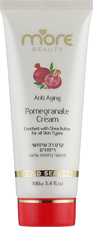 Multifunktionale Creme mit Granatapfelextrakt - More Beauty Pomegranate Cream — Bild N1