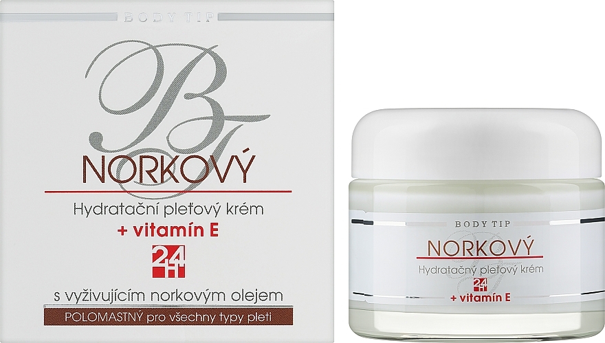 Feuchtigkeitscreme für die Haut mit Vitamin E - Vivaco Body Tip Moisturizing Skin Cream — Bild N2