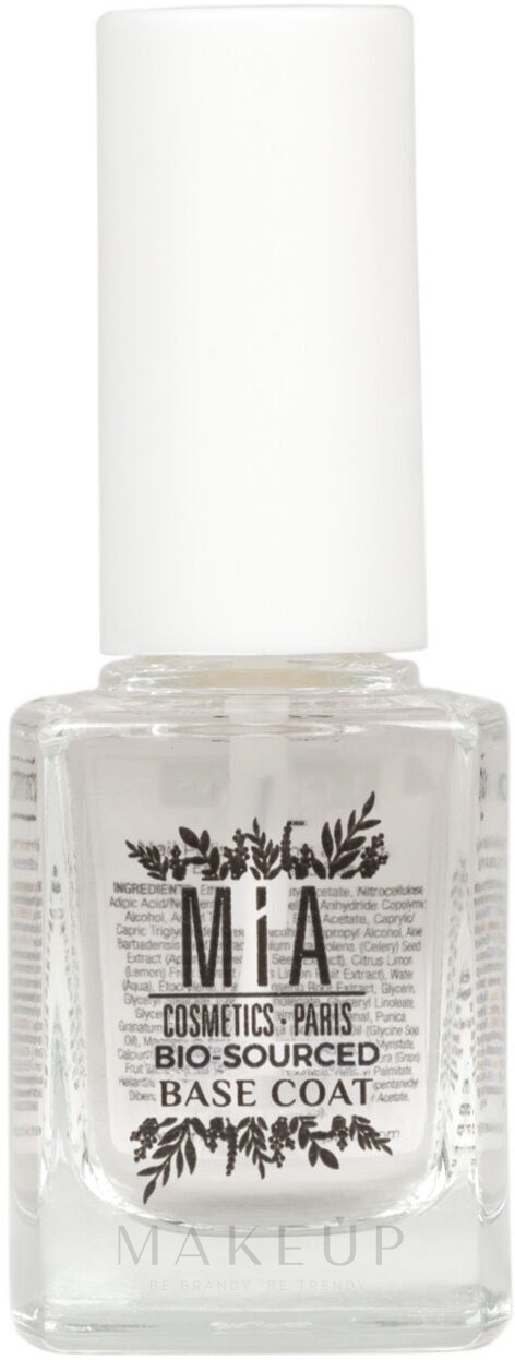 Nagelunterlack - Mia Cosmetics Paris Bio Sourced Base Coat — Bild 11 ml
