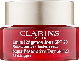 Düfte, Parfümerie und Kosmetik Multi-Intensive Tagescreme für jeden Hauttyp - Clarins Super Restorative Day Cream SPF 20