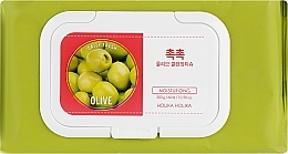 Düfte, Parfümerie und Kosmetik Gesichtsreinigungstücher - Holika Holika Daily Fresh Olive Cleansing Tissue