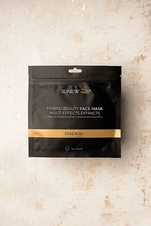 Hybrid-Tuchmaske für das Gesicht mit Peptiden und Schneckenschleim - SunewMed+ Essence Hybrid Beauty Face Mask — Bild N6