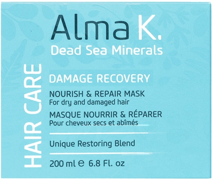 Haarmaske - Alma K. Damage Recovery Nourish & Repair Mask — Bild N2