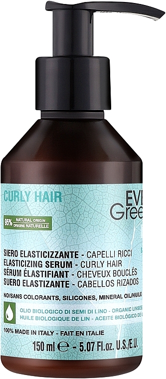 Serum für lockiges Haar - EveryGreen Curly Elasticising Serum — Bild N1