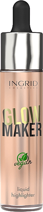 Flüssiger Highlighter - Ingrid Cosmetics Glow Maker Bali Vegan Highlighter