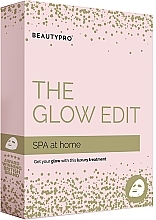 Gesichtspflegeset - BeautyPro Spa At Home The Glow Edit (Gesichtsmaske 18g + Augenmaske 3.5g + Tuchmaske 25ml) — Bild N2