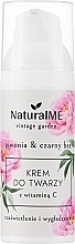 Gesichtscreme mit Vitamin C - NaturalME Vintage Garden Peony & Elderberry Brightening & Smoothing Cream With Vitamin C	 — Bild N1