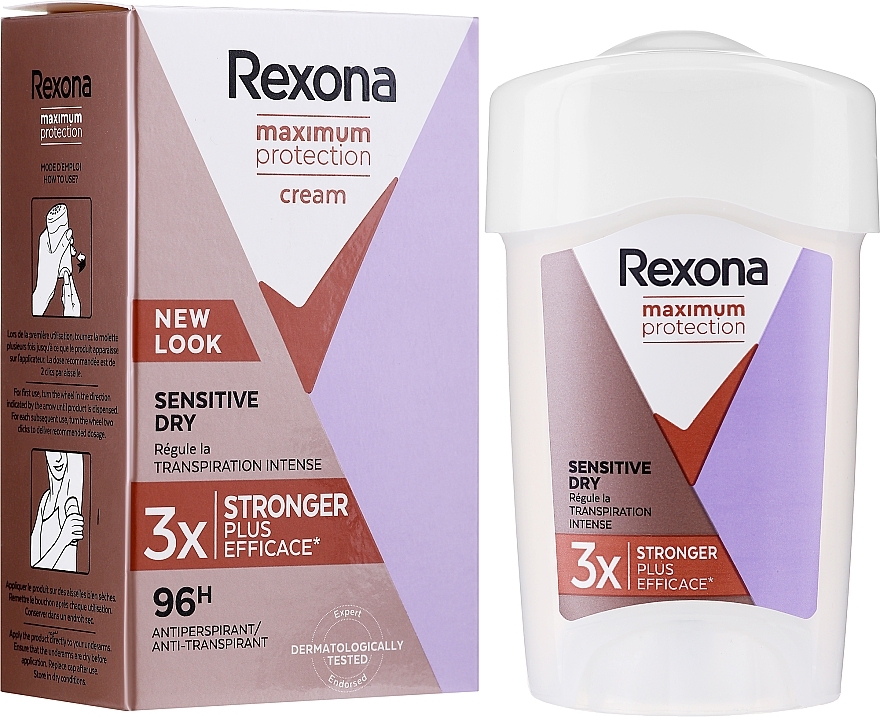Deostick Antitranspirant - Rexona Maximum Protection Sensitive Dry — Foto N2