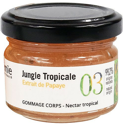 Körperpeeling mit Papayaextrakt - Academie Jungle Tropicale Body Scrub Tropical Nectar — Bild N1