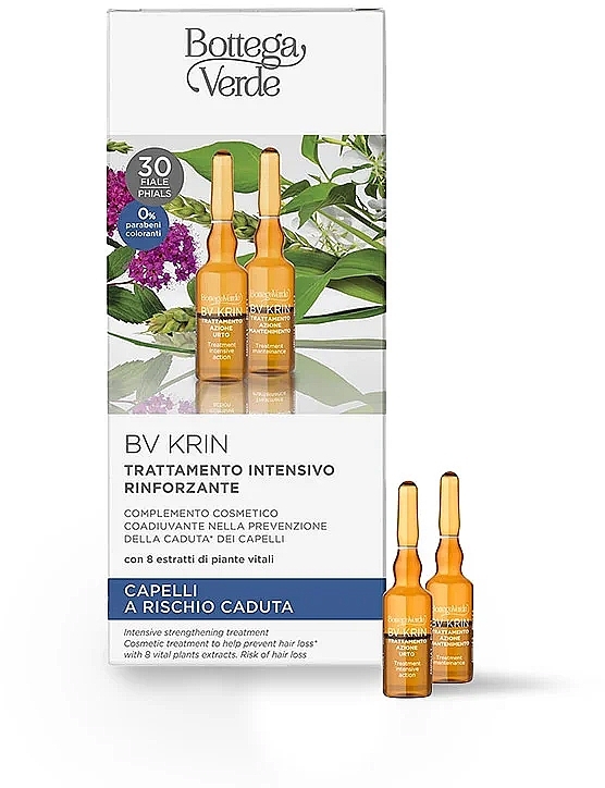 Haarampullen - Bottega Verde BV Krin Intensive Strengthening Treatment — Bild N1