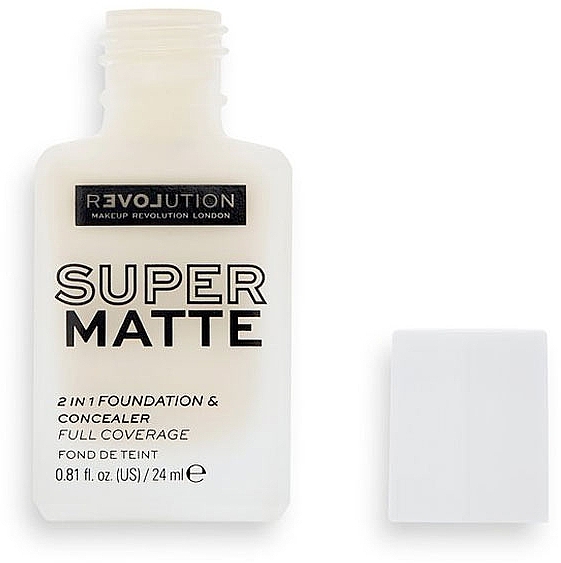 Matte Foundation - Relove By Revolution Super Matte Foundation — Bild N2