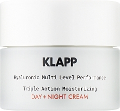 Düfte, Parfümerie und Kosmetik Feuchtigkeitsspendende Tages- und Nachtcreme mit dreifacher Wirkung - Klapp Balance Triple Action Moisturizing Day + Night Cream