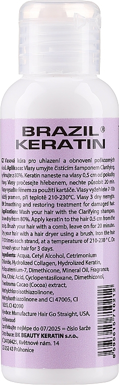 Luxuspflege für glattes Haar mit Keratin - Brazil Keratin Hair Go Straight — Bild N4