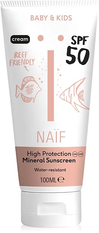 Naif Baby & Kids Sun Cream SPF50 - Naif Baby & Kids Sun Cream SPF50 — Bild N1