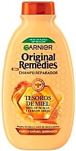Düfte, Parfümerie und Kosmetik Reparierendes Shampoo mit Honig - Garnier Original Remedies Tesoros de Miel Shampoo