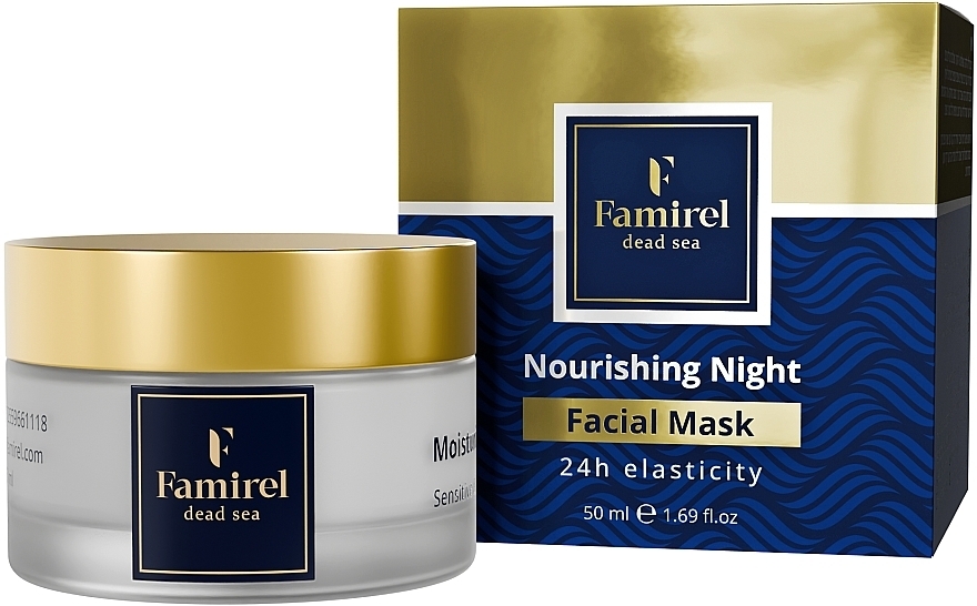 Nächtliche Gesichtsmaske - Famirel Nourishing Night Facial Mask — Bild N1