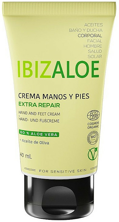 Creme für Hände und Füße - Ibizaloe Hand And Feet Cream — Bild N1