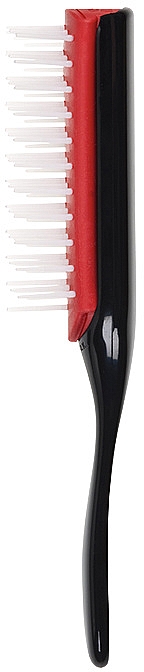 Haarbürste D3 schwarz mit rosa - Denman Medium 7 Row Styling Brush — Bild N2