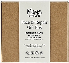 Körperpflegeset - Mums With Love Face & Repair Gift Box (Reinigungswasser 250ml + Gesichtscreme 50ml + Körpercreme 100ml) — Bild N2