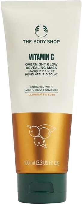 Nachtmaske für strahlende Haut - The Body Shop Vitamin C Overnight Glow Revealing Mask — Bild N1
