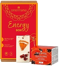 Düfte, Parfümerie und Kosmetik Gesichtspflegeset - Orientana Energy Box (Gesichtspeeling 50g + Fragrance 32g)