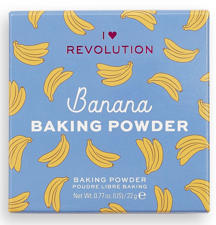 Loser Gesichtspuder Banane - I Heart Revolution Loose Baking Powder Banana — Bild N4