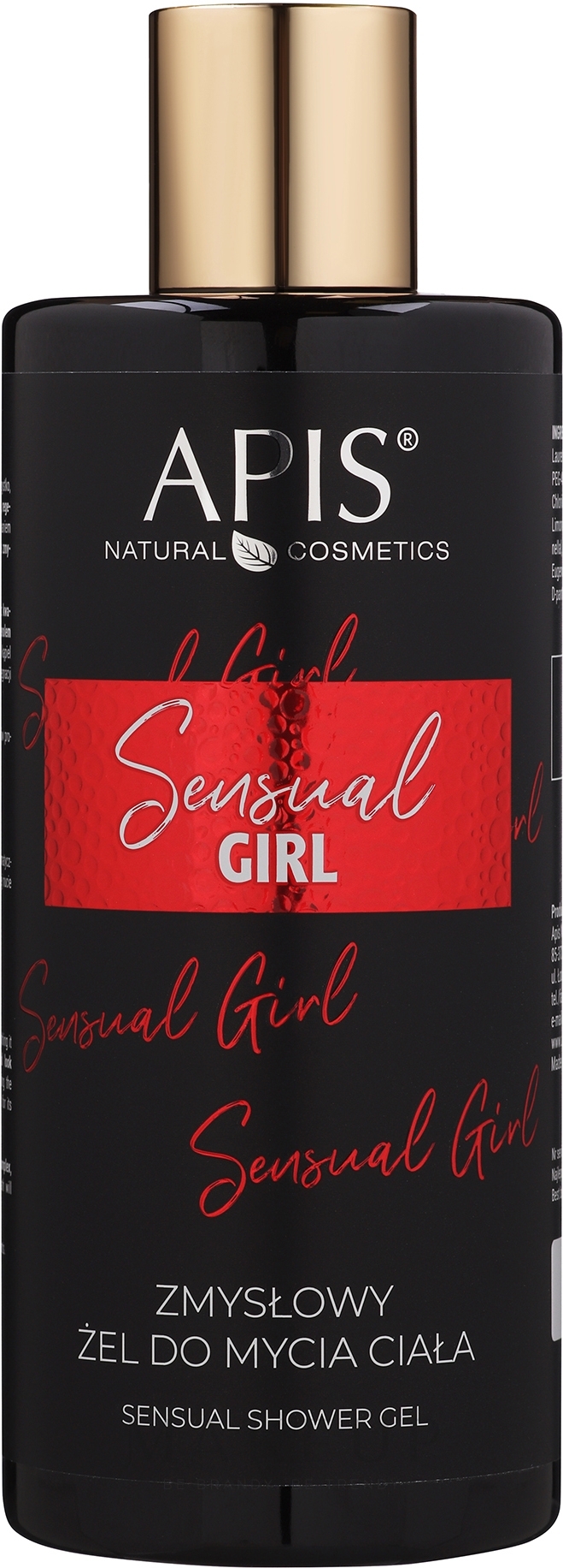 Feuchtigkeitsspendendes tiefenreinigendes Duschgel - APIS Professional Sensual Girl Shower Gel — Bild 300 ml
