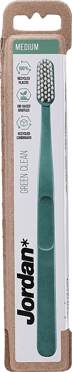 Zahnbürste mittel Green Clean türkis-grün - Jordan Green Clean — Bild N1