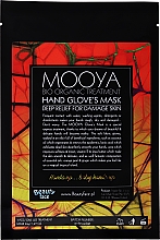 Pflegendes Serum & Maske in Handschuh-Form - Beauty Face Mooya Bio Organic Treatment Mask — Bild N2