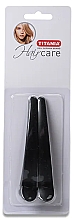 Haarklammer 12 cm 2 St. schwarz - Titania — Bild N1