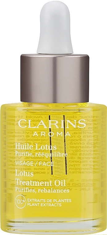 Gesichtsöl für Mischhaut - Clarins Lotus Face Treatment Oil — Bild N1