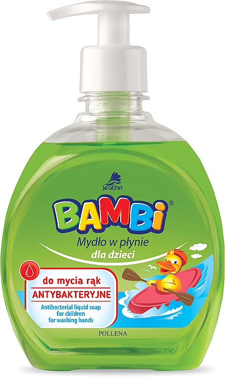 Antibakterielle Flüssigseife für Kinder - Pollena Savona Bambi Antibacterial Liquid Soap — Bild N1