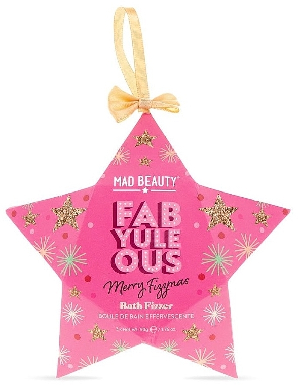 Badebomben - Mad Beauty FabYuleOus Mini Bath Fizzer Trio — Bild N1