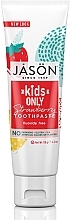 Düfte, Parfümerie und Kosmetik Natürliche Kinderzahnpasta mit Erdbeergeschmack - Jason Natural Cosmetics Kids Only Toothpaste Strawberry