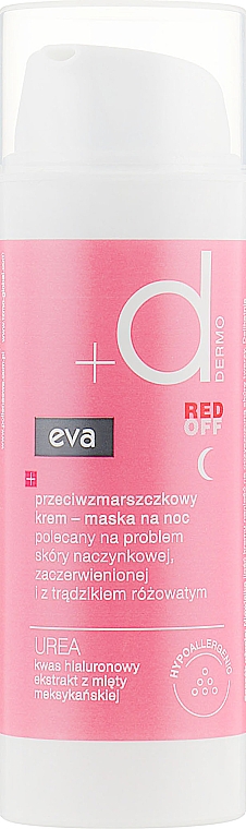 Anti-Falten Nachtcreme-Maske - Eva Dermo Red Off Night Cream — Bild N2