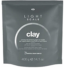 Schnell wirkendes Aufhellungspulver - Lisap Light Scale Clay Grey — Bild N1