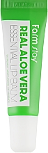 Düfte, Parfümerie und Kosmetik Feuchtigkeitsspendender Lippenbalsam mit Aloe Vera Extrakt - FarmStay Real Aloe Vera Essential Lip Balm