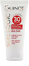 Düfte, Parfümerie und Kosmetik Anti-Aging-Gesichtscreme mit Sonnenschutz SPF 30 - Guinot Age Sun Anti-Ageing Sun Cream Face SPF30